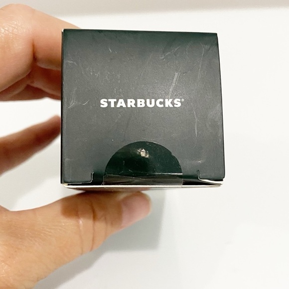 STARBUCKS 2022 Holiday Burgundy Jeweled Keychain Mini Tumbler Ornament - Picture 4 of 5